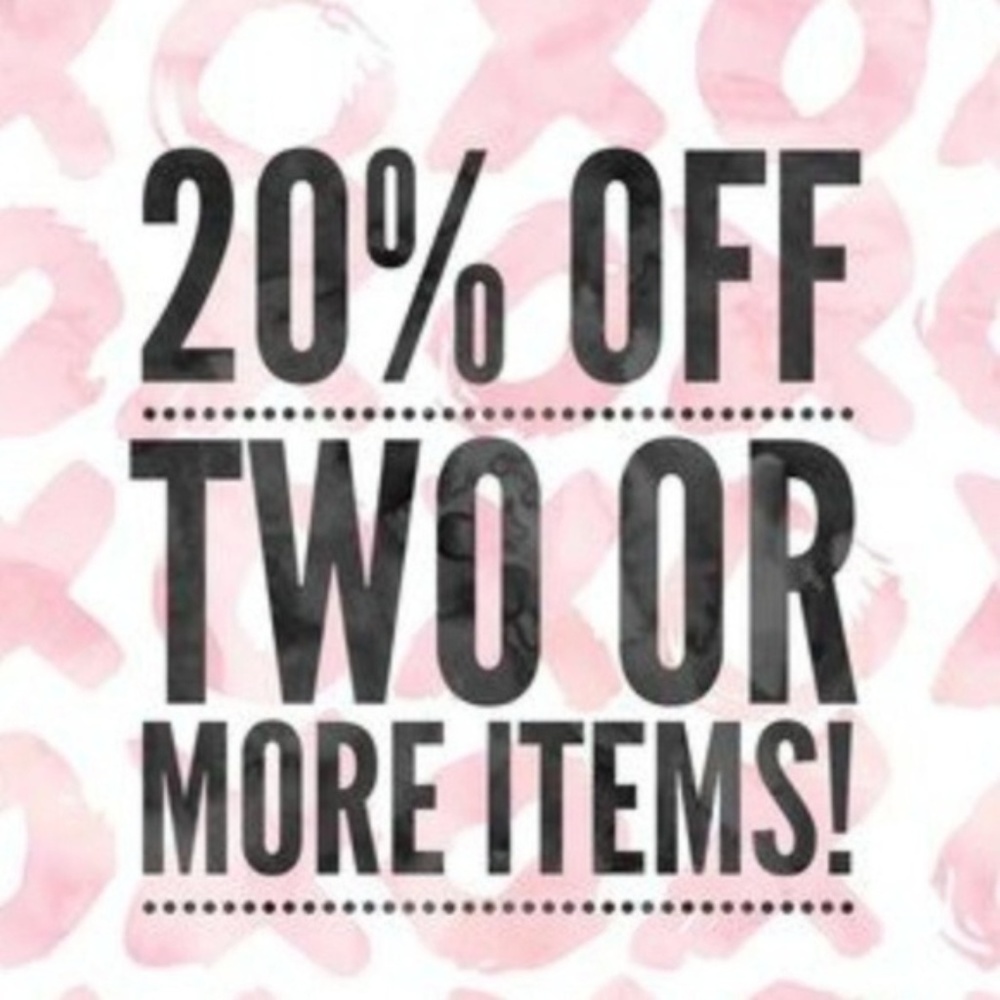 Put 2 items in a bundle, get auto 20% OFF!
